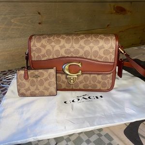 Coach Studio Bag w/ card-case 🤎